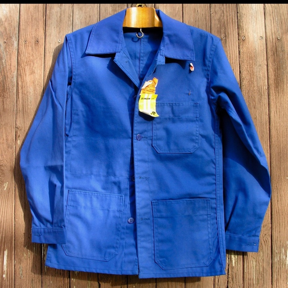 Vintage 60's French Workwear Chore Coat